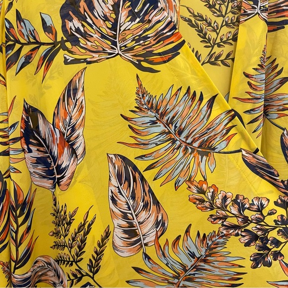 ORCHID ROW Floral Maxi Chiffon Kimono Coverup - Picture 7 of 9